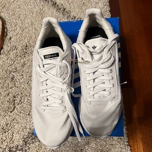 Adidas white sneakers